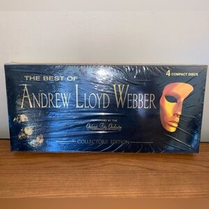 Orchestra Music SEALED Box Set Andrew Lloyd Webber 4 CDs Broadway Cats Phantom
